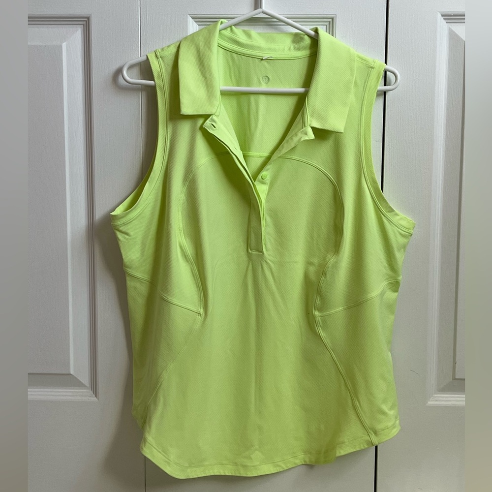 Women’s Lululemon Quick Dry Sleeveless Polo